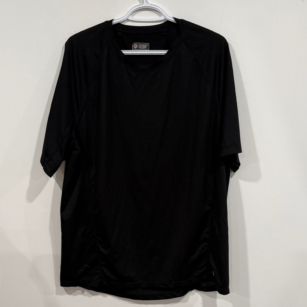 Mondetta Men's Black Short Sleeve workout Tee
